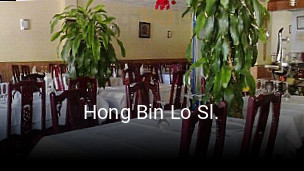 Hong Bin Lo Sl. reservar mesa