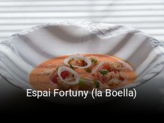 Reserve ahora una mesa en Espai Fortuny (la Boella)