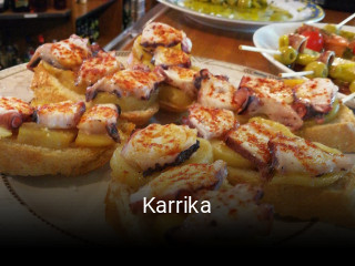 Karrika reserva de mesa
