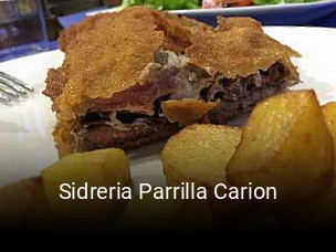 Sidreria Parrilla Carion reservar mesa