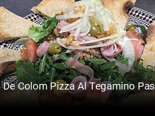 L'ou De Colom Pizza Al Tegamino Pasta Casera Italiana reserva