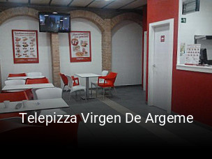 Reserve ahora una mesa en Telepizza Virgen De Argeme