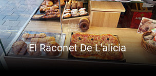 Reserve ahora una mesa en El Raconet De L'alicia
