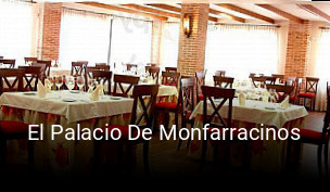 Reserve ahora una mesa en El Palacio De Monfarracinos