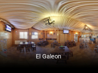Reserve ahora una mesa en El Galeon