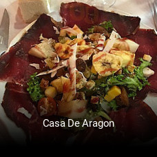 Casa De Aragon reserva de mesa