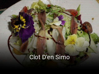 Clot D'en Simo reservar en línea
