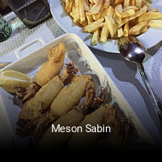 Reserve ahora una mesa en Meson Sabin