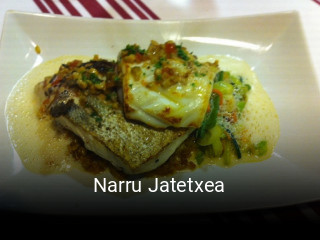 Reserve ahora una mesa en Narru Jatetxea