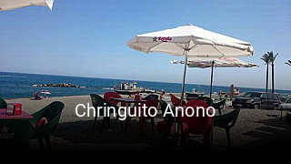 Reserve ahora una mesa en Chringuito Anono