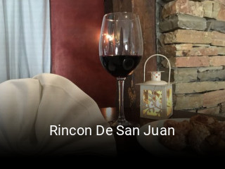 Rincon De San Juan reserva de mesa