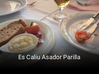 Reserve ahora una mesa en Es Caliu Asador Parilla