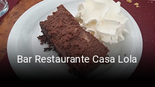 Bar Restaurante Casa Lola reserva