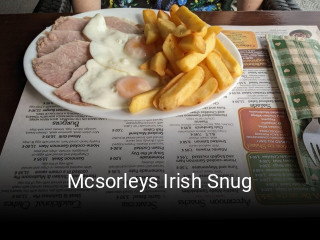 Mcsorleys Irish Snug reservar en línea