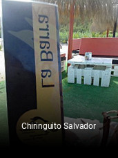 Chiringuito Salvador reserva de mesa