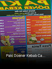 Paki Doener Kebab Camarena reservar mesa