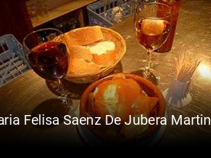 Maria Felisa Saenz De Jubera Martinez reservar mesa