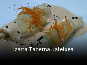 Reserve ahora una mesa en Izarra Taberna Jatetxea
