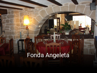 Reserve ahora una mesa en Fonda Angeleta