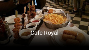Cafe Royal reserva de mesa