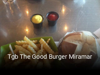 Reserve ahora una mesa en Tgb The Good Burger Miramar