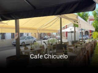 Cafe Chicuelo reservar mesa