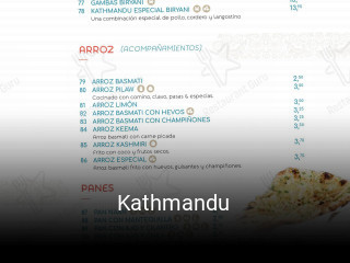Kathmandu reserva de mesa