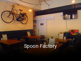Reserve ahora una mesa en Spoon Factory
