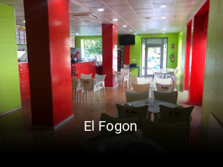 Reserve ahora una mesa en El Fogon