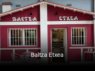 Reserve ahora una mesa en Baltza Etxea