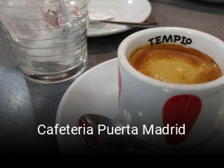 Cafeteria Puerta Madrid reservar en línea
