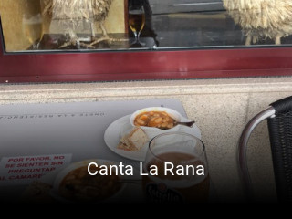 Reserve ahora una mesa en Canta La Rana