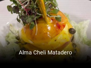 Alma Cheli Matadero reservar mesa