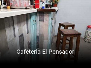 Reserve ahora una mesa en Cafeteria El Pensador