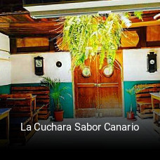 Reserve ahora una mesa en La Cuchara Sabor Canario