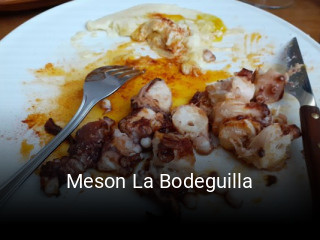 Reserve ahora una mesa en Meson La Bodeguilla