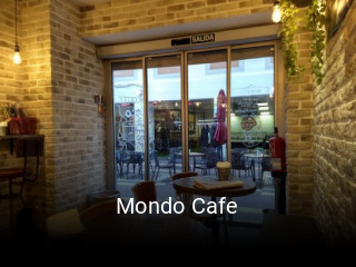 Reserve ahora una mesa en Mondo Cafe