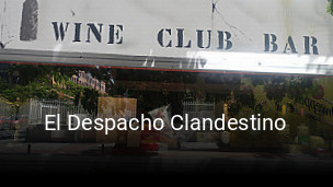 El Despacho Clandestino reservar mesa
