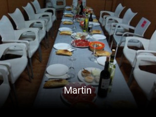 Martin reserva de mesa