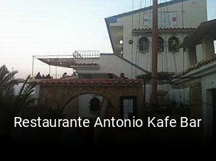 Restaurante Antonio Kafe Bar reserva de mesa