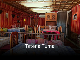 Reserve ahora una mesa en Teteria Tuma