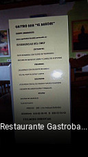 Restaurante Gastrobar El Bardal reservar mesa