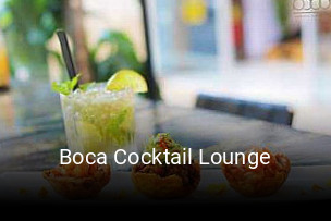 Boca Cocktail Lounge reserva de mesa
