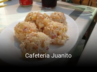 Cafeteria Juanito reserva de mesa