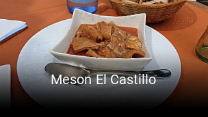 Reserve ahora una mesa en Meson El Castillo