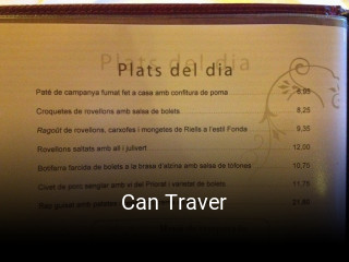 Can Traver reserva