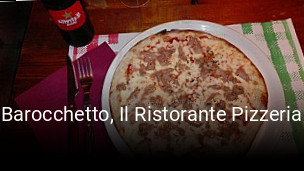 Barocchetto, Il Ristorante Pizzeria reserva de mesa