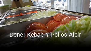 Doner Kebab Y Pollos Albir reservar mesa