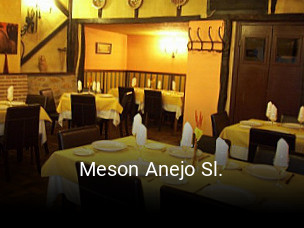 Reserve ahora una mesa en Meson Anejo Sl.