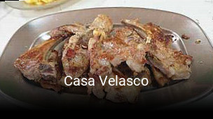 Reserve ahora una mesa en Casa Velasco